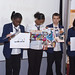 Heath Park tell the judges about their trainer design Heath Park tell the judges about their trainer design